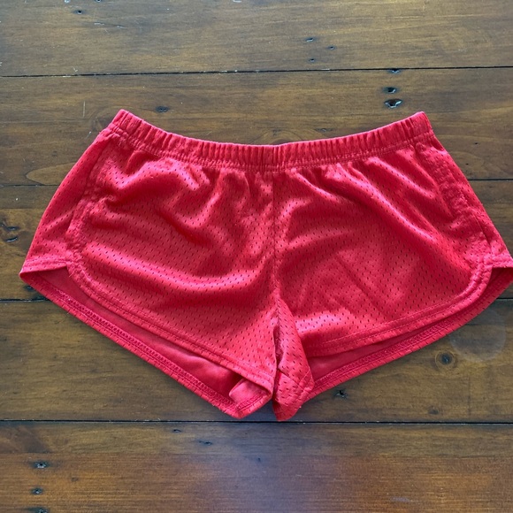 Red Sport Soffe Shorts - Picture 3 of 4